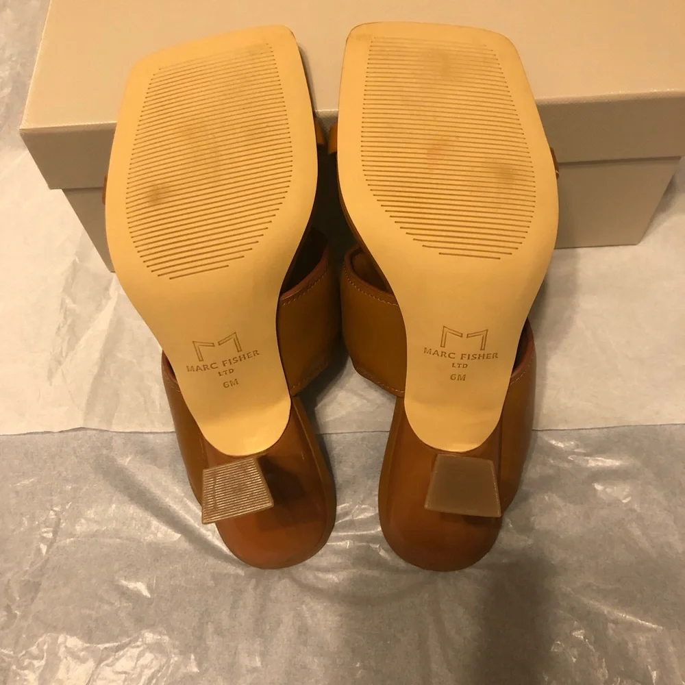 Marc Fisher square toe‎ sandals-Deann - Picture 6 of 7